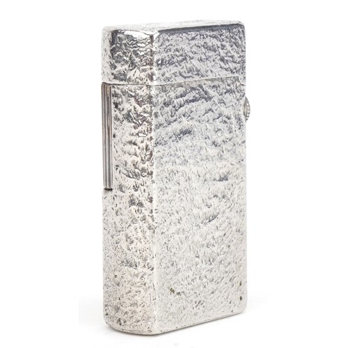 356 - Dunhill pocket lighter, numbered J305, 6cm high