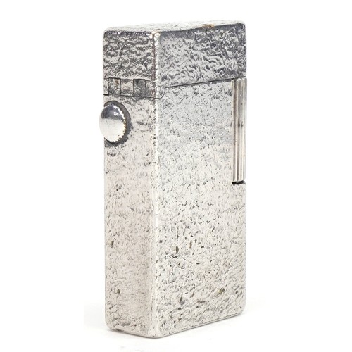 356 - Dunhill pocket lighter, numbered J305, 6cm high