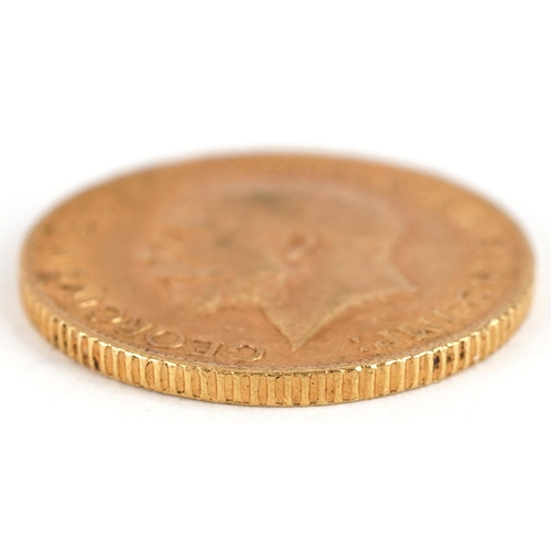 81 - George V 1912 gold sovereign - this lot is sold without buyer’s premium, the hammer price is the pri... 