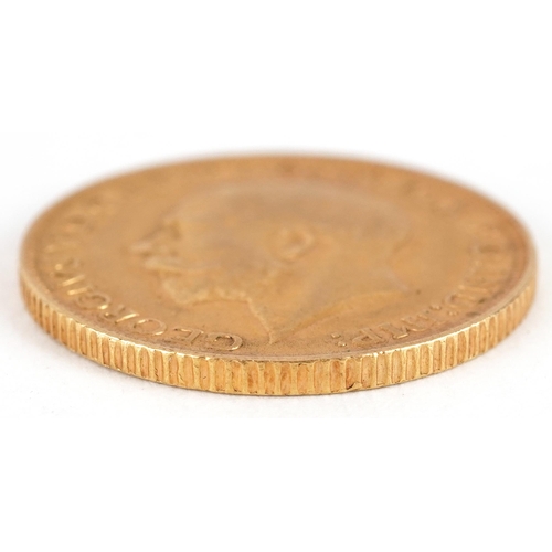 94 - George V 1911 gold sovereign - this lot is sold without buyer’s premium, the hammer price is the pri... 