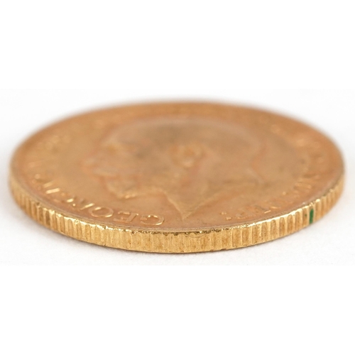 57 - George V 1913 gold sovereign - this lot is sold without buyer’s premium, the hammer price is the pri... 