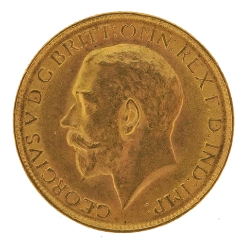 131 - George V 1928 gold sovereign, South Africa mint - this lot is sold without buyer’s premium, the hamm... 