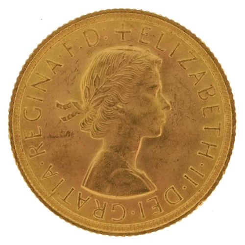 24 - Elizabeth II 1958 gold sovereign - this lot is sold without buyer’s premium, the hammer price is the... 