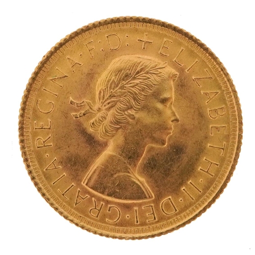 77 - Elizabeth II 1966 gold sovereign - this lot is sold without buyer’s premium, the hammer price is the... 