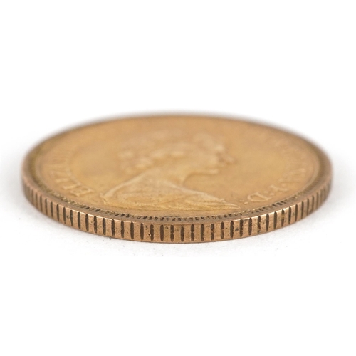 43 - Elizabeth II 1978 gold sovereign - this lot is sold without buyer’s premium, the hammer price is the... 