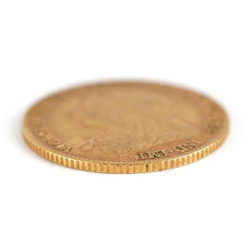 48 - Queen Victoria 1896 gold half sovereign - this lot is sold without buyer’s premium, the hammer price... 