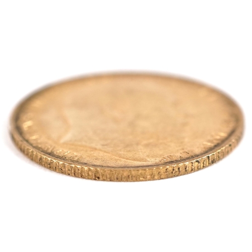 39 - Edward VII 1910 gold half sovereign - this lot is sold without buyer’s premium, the hammer price is ... 
