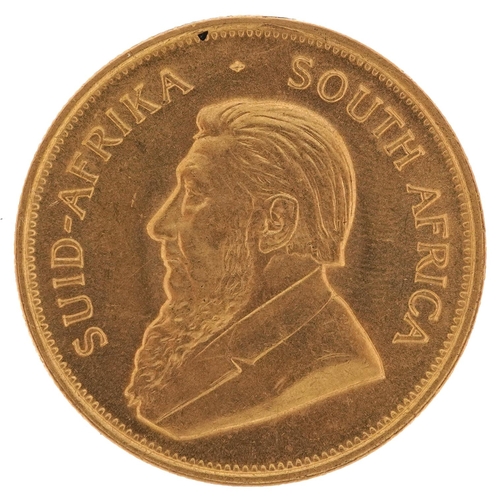 35 - South Africa 1974 one ounce gold krugerrand - this lot is sold without buyer’s premium, the hammer p... 