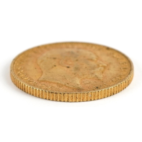 88 - Edward VII 1902 gold sovereign - this lot is sold without buyer’s premium, the hammer price is the p... 