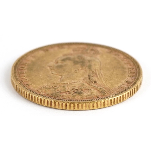 14 - Queen Victoria 1888 gold sovereign, Melbourne mint - this lot is sold without buyer’s premium, the h... 