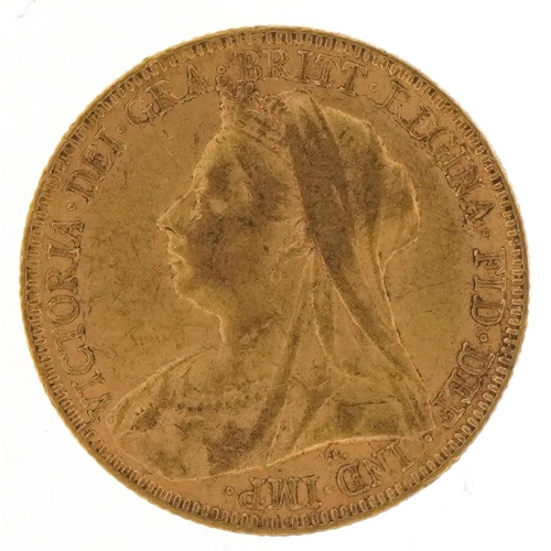 85 - Queen Victoria 1895 gold sovereign - this lot is sold without buyer’s premium, the hammer price is t... 