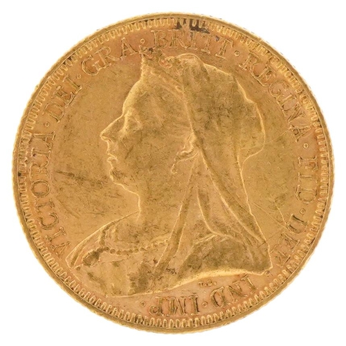 111 - Queen Victoria 1894 gold sovereign, Melbourne mint - this lot is sold without buyer’s premium, the h... 