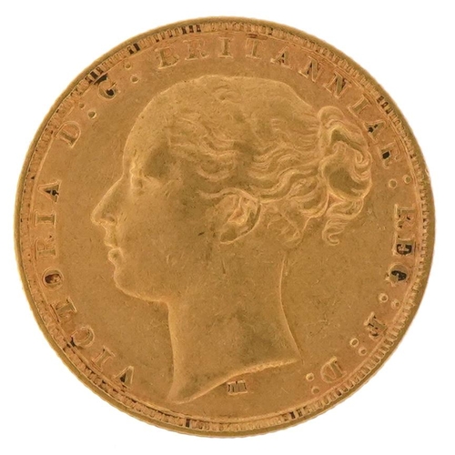 107 - Victoria Young Head 1879 gold sovereign, Melbourne mint  - this lot is sold without buyer’s premium,... 