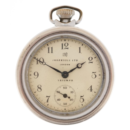 2360 - Gentlemen's Ingersoll Triumph pocket watch, 50mm in diameter