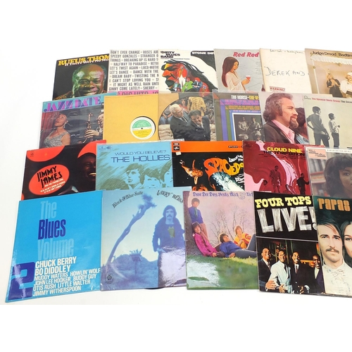 691 - Vinyl LPs including BBC Transcription Services Jazz Club, Jazz Date, Spencer Davis Group and Judge D... 