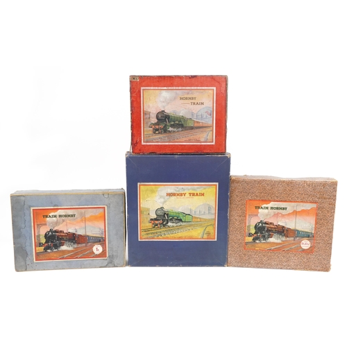 1462 - Four vintage Hornby O gauge model railway boxes