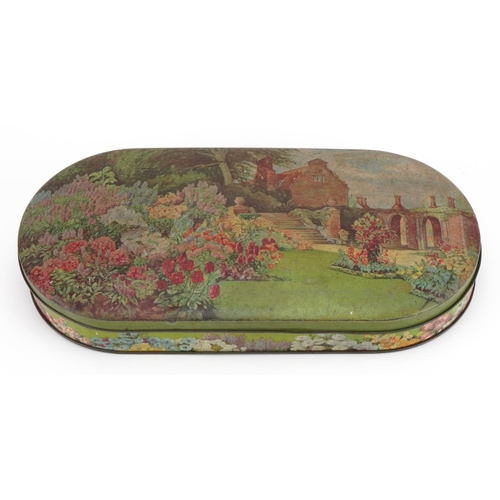 337 - Rare Huntley & Palmers biscuit tin, 31cm wide