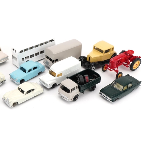 1441 - Lesney diecast vehicles including D Type Jaguar and Lomas ambulance