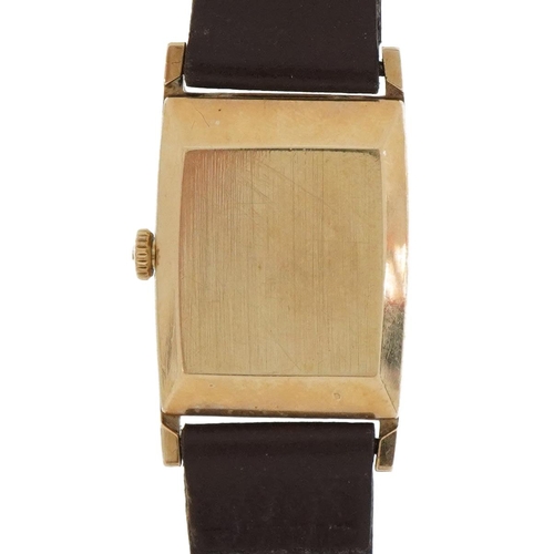 2266 - Verity, ladies 9ct gold dress watch, the case numbered 04855, 19mm wide, total 16.1g