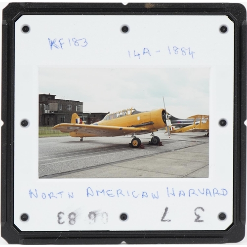 428 - Extensive collection of aviation interest civil aircraft Kodak 35mm slides including airliners, bizj... 