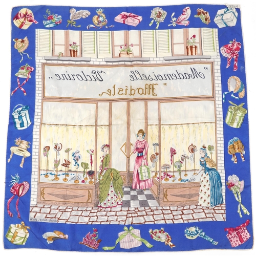 1151 - French Claude Boissy of Paris silk scarf, 75cm x 75cm