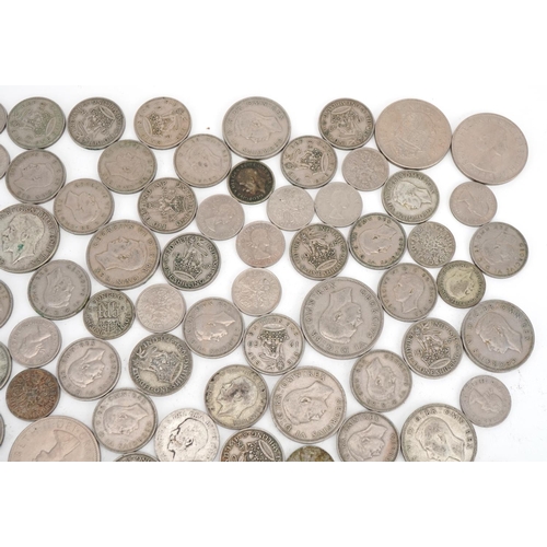 1178 - British pre decimal coinage, some pre 1947, including florins and sixpences