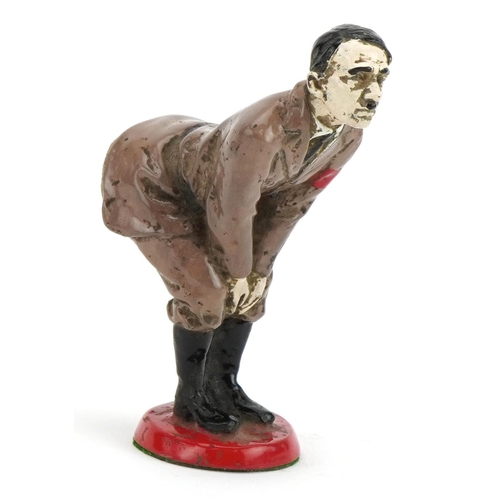 1547 - Military interest novelty pin cushion in the form of Adolf Hitler, 11cm high