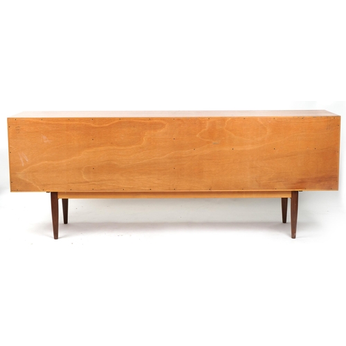 1098 - Kofod Larsen for G Plan, mid century teak sideboard with pair of doors, four drawers and fall, 78cm ... 