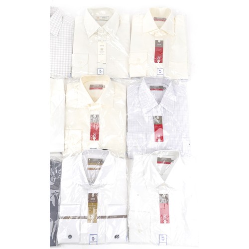 634 - Twelve as new gentlemen's Marks & Spencer shirts, 15 inch and 15.5 inch collars