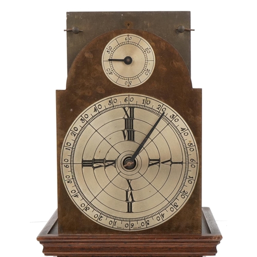 156 - Thwaites & Reed Ltd, mahogany and brass Benjamin Franklin design wall clock, limited edition 477/100... 