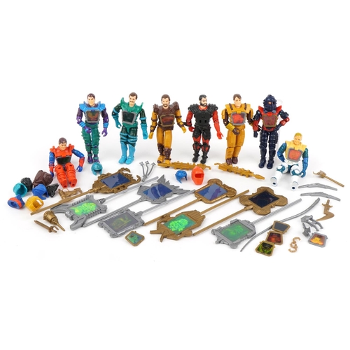 1486 - Collection of 1980s Visionaries Knights of the Magical Light action figures with accessories