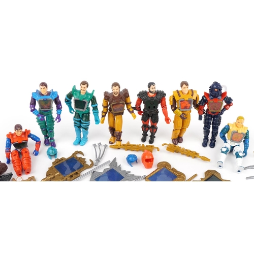 1486 - Collection of 1980s Visionaries Knights of the Magical Light action figures with accessories