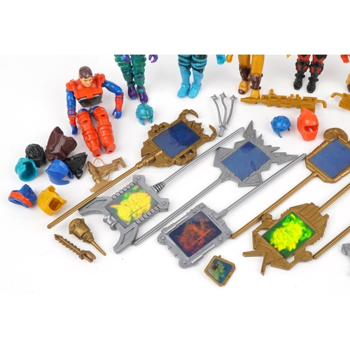 1486 - Collection of 1980s Visionaries Knights of the Magical Light action figures with accessories