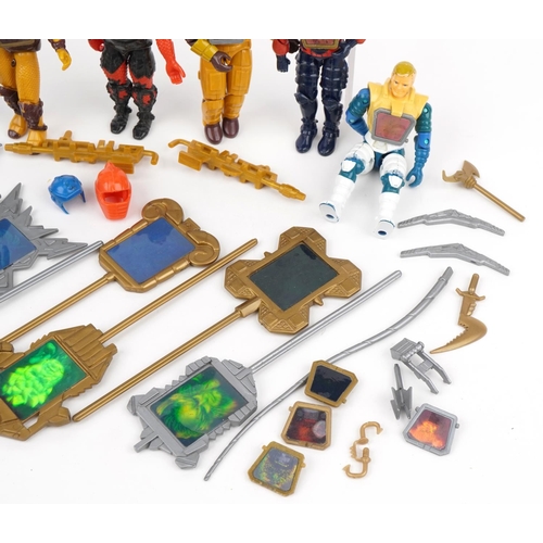 1486 - Collection of 1980s Visionaries Knights of the Magical Light action figures with accessories