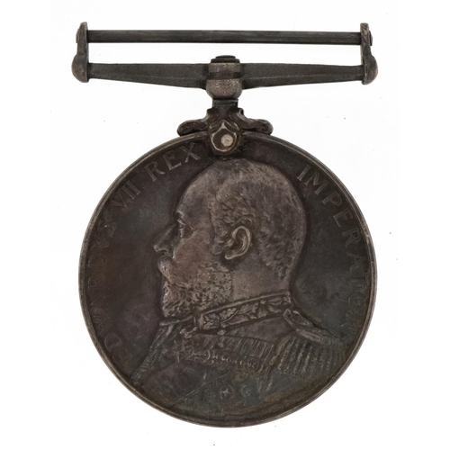 1511 - British military Edward VII naval Long Service and Good Conduct medal awarded to Edward Glanville, B... 