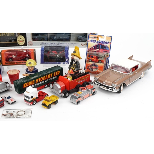 1467 - Collection of vintage and later toys including diecast vehicles with boxes