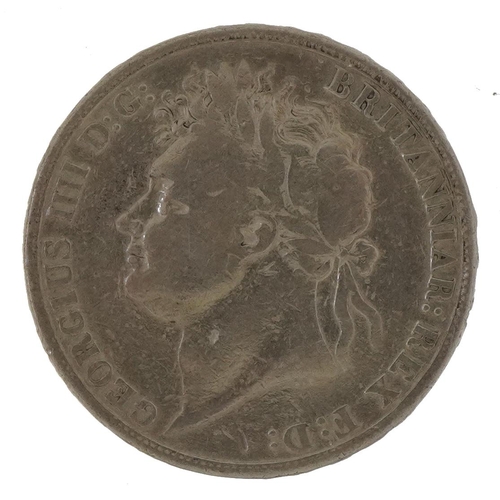 1578 - George IV 1821 silver crown