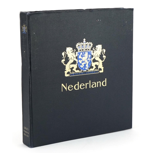 1632 - Collection of 20th century Netherlands stamps arranged in an album