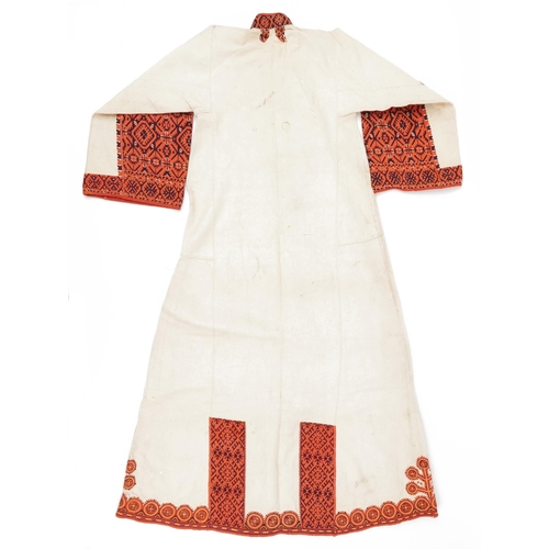 292 - Palestinian Jillayeh coat dress, 137cm high