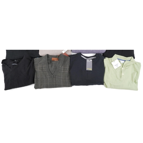 623 - Collection of as new gentlemen's tops including Autograph cashmere, Blue Harbour and Collezione by M... 