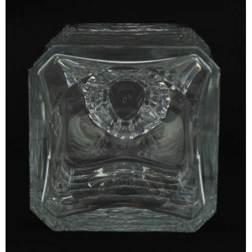 207 - Baccarat, French crystal decanter, 24.5cm high
