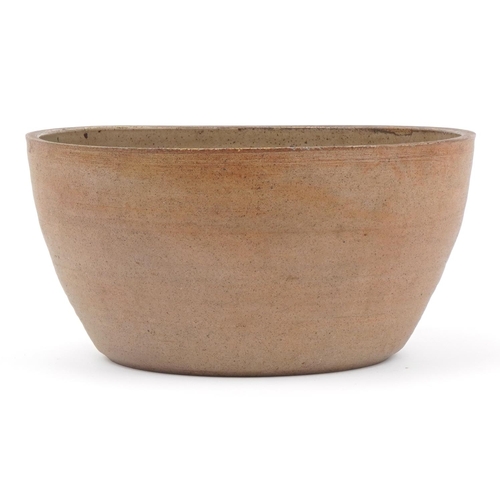 254 - Pauline Paterson for Black Mountain Pottery, large studio pottery fruit bowl, 30.5cm in diameter x 1... 