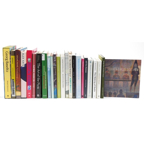 1701 - Collection of modern art and related books including Georg Baselitz, Matisse Picasso, Impressionist ... 