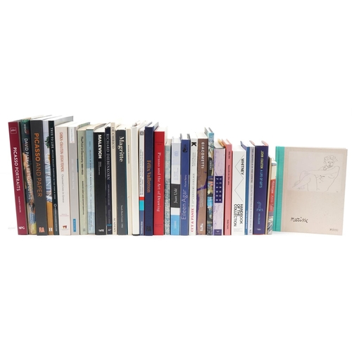 1700 - Collection of modern art and related  books including Picasso Portraits, David Park, A Retrospective... 