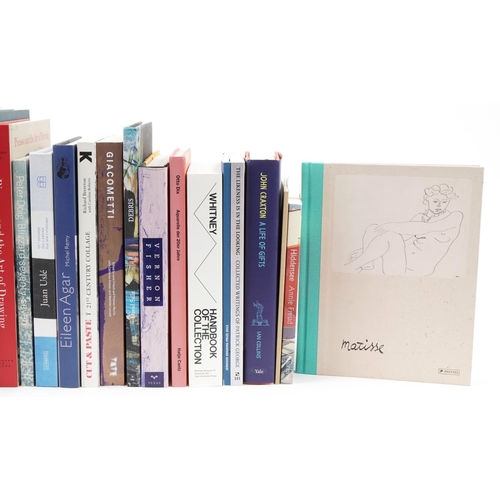 1700 - Collection of modern art and related  books including Picasso Portraits, David Park, A Retrospective... 