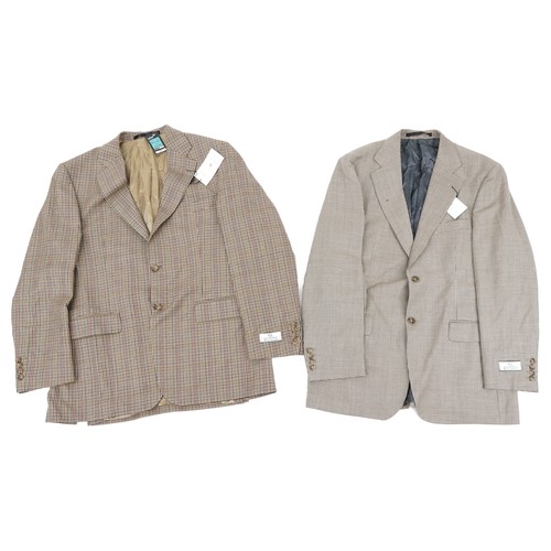 625 - Two as new Marks & Spencer's pure new wool jackets, size medium, each with £89 price tag