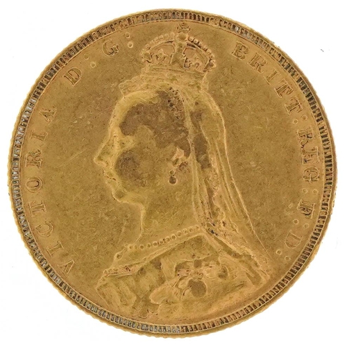 47 - Queen Victoria Jubilee Head 1890 gold sovereign - this lot is sold without buyer’s premium, the hamm... 