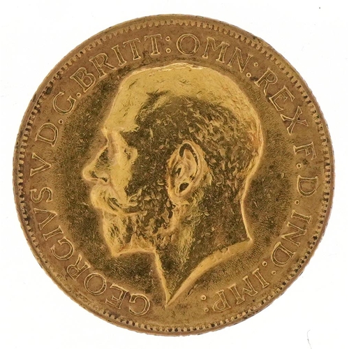 44 - George V 1911 gold sovereign - this lot is sold without buyer’s premium, the hammer price is the pri... 