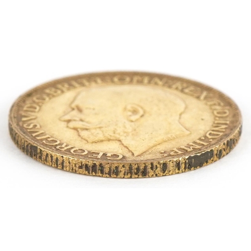 44 - George V 1911 gold sovereign - this lot is sold without buyer’s premium, the hammer price is the pri... 