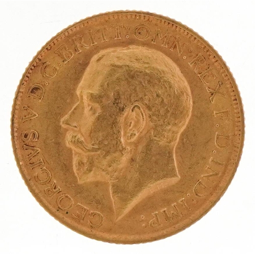 15 - George V 1913 gold sovereign - this lot is sold without buyer’s premium, the hammer price is the pri... 